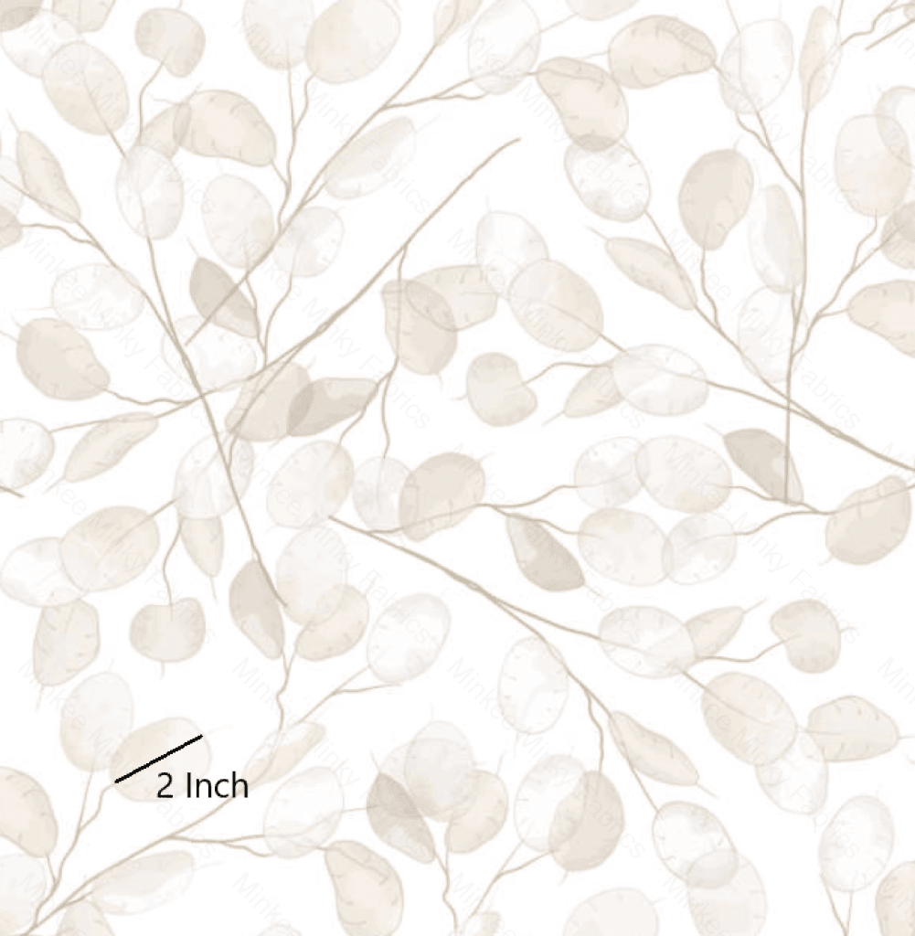 Linen Leaves (April Pre-Order) - Fabric Digital Preorder