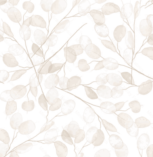 Linen Leaves - Fabric Digital Retail