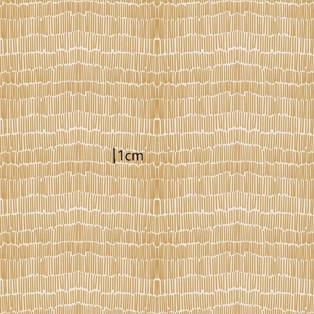 Mustard Stripes (February Pre-Order) - Fabric Digital Preorder