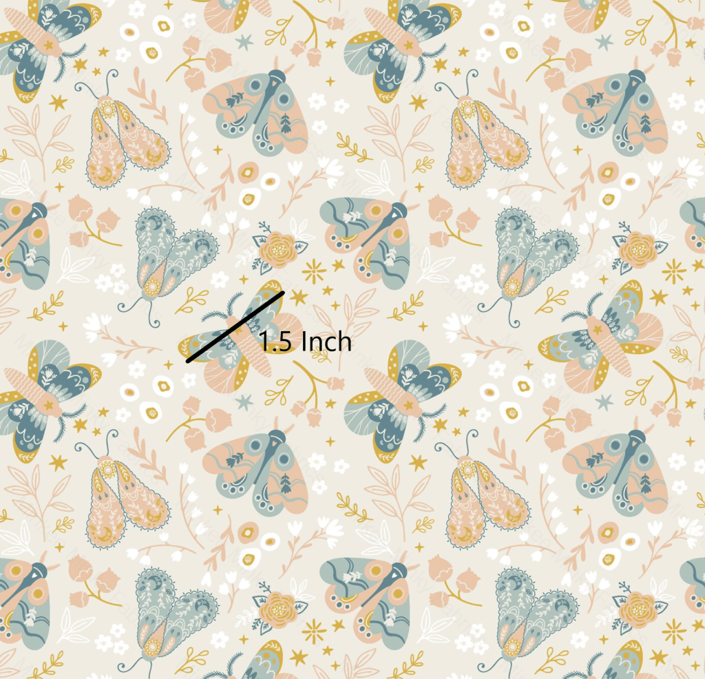 Spring Butterfly (August Pre-Order) Digital Fabric Preorder