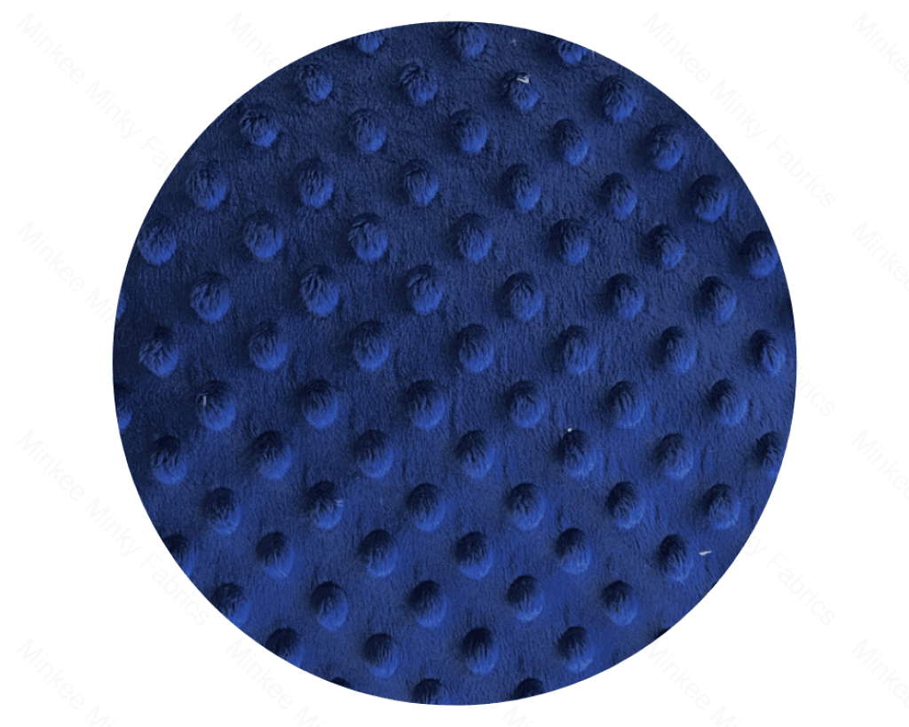 Minky Dot Navy