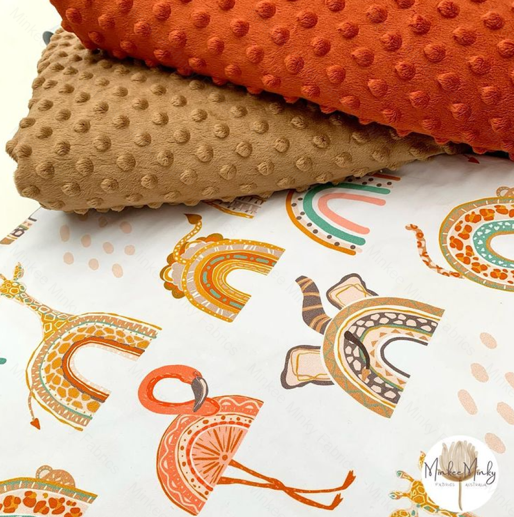 Rainbow Animals (August Pre-Order) Digital Fabric Preorder