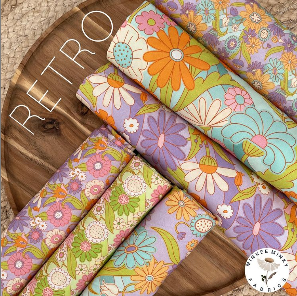 Retro Jade (February Pre-Order) - Fabric Digital Preorder