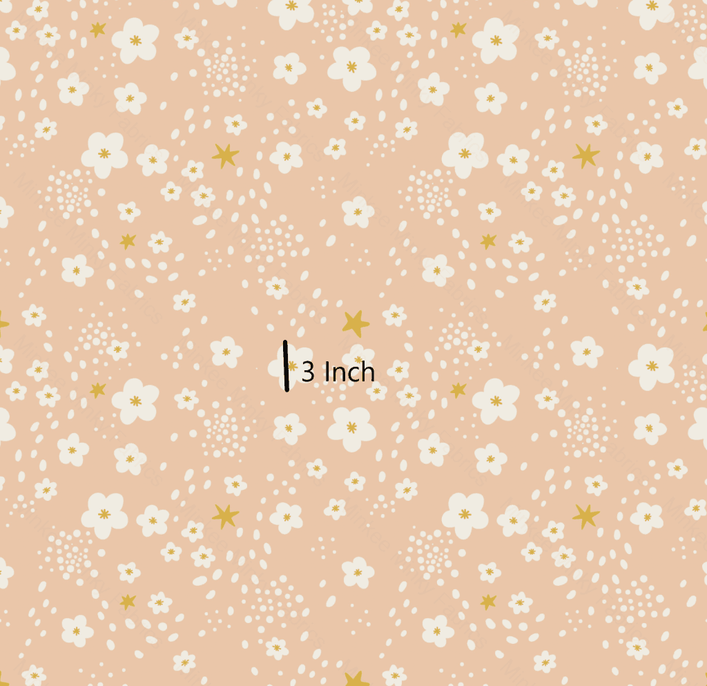 Spring Peach (August Pre-Order) Digital Fabric Preorder
