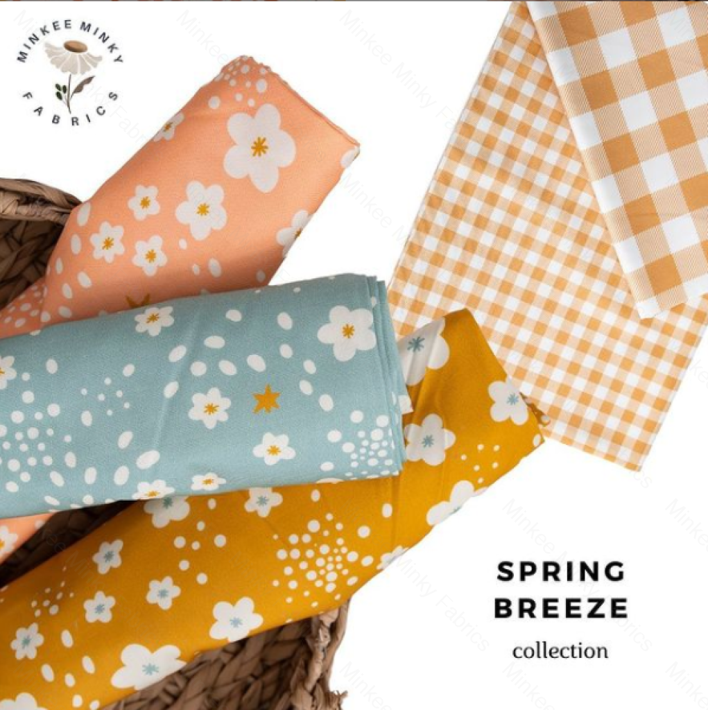 Spring Peach (January Pre-Order) - Fabric Digital Preorder