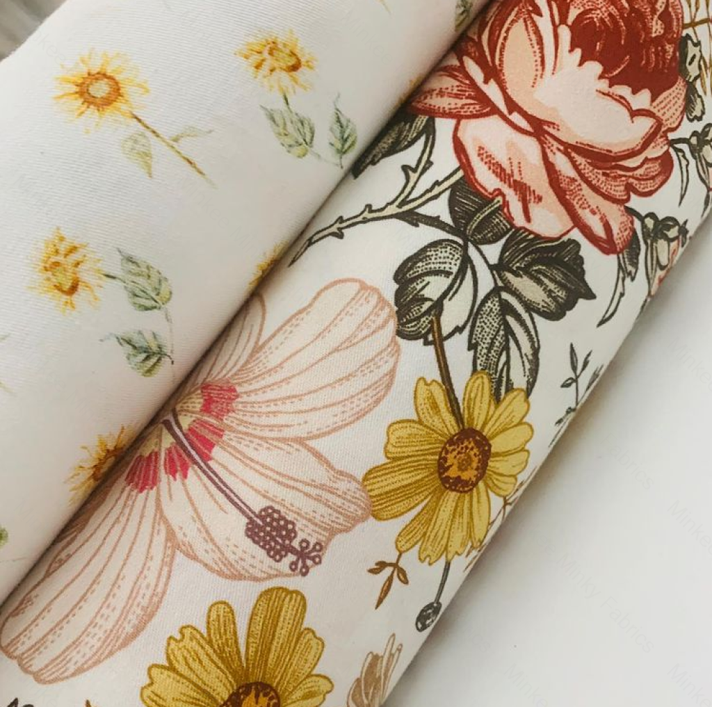 Summer Sunflower Pre-Order (August Pre-Order) Digital Fabric Preorder
