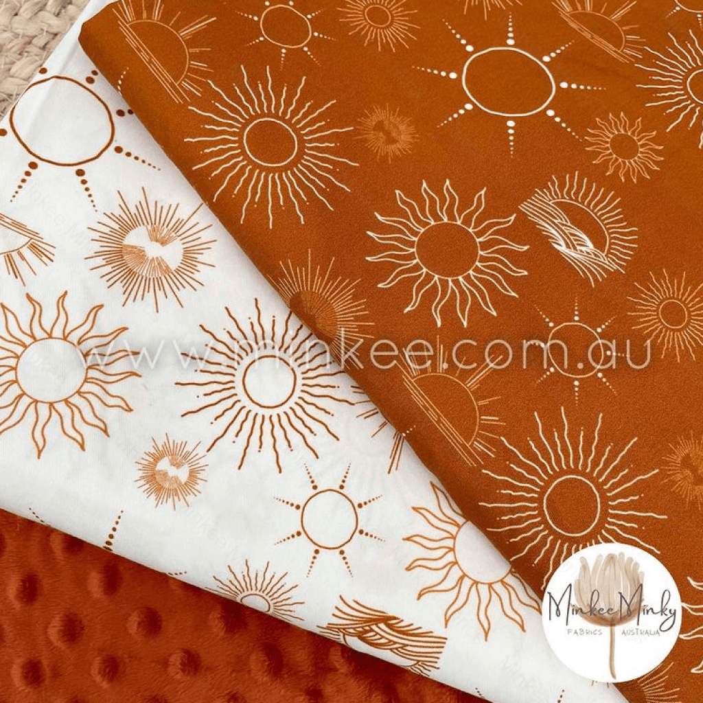 Sunburn On White (August Pre-Order) Digital Fabric Preorder