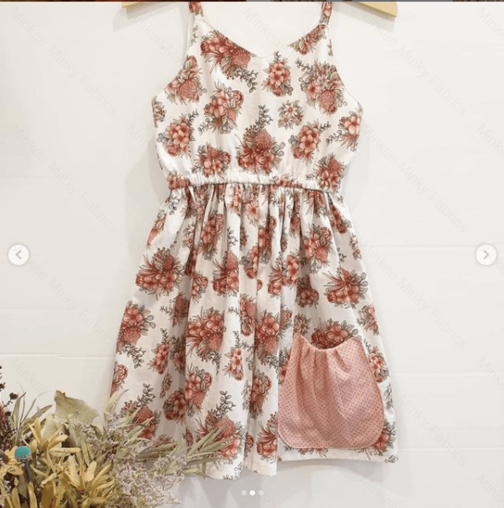 Waratah White (January Pre-Order) - Fabric Digital Preorder