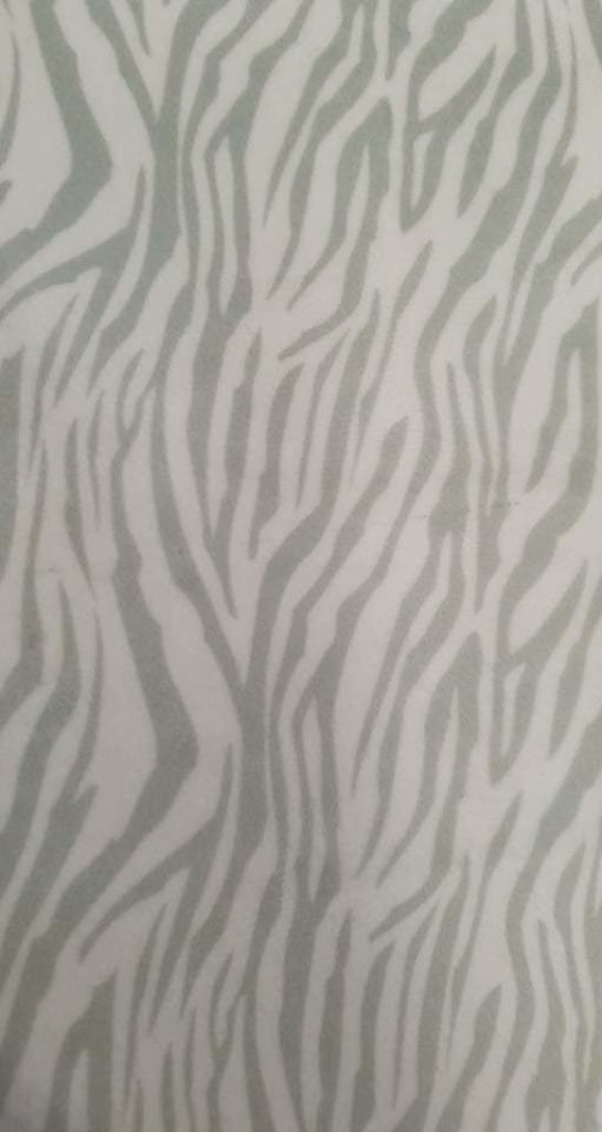 Zebra Print Minky 3 Inch *seconds* Digital Fabric - Retail