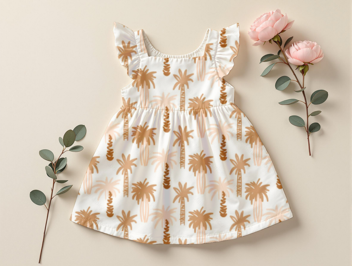 Mustard Palms (September Pre-Order) - Fabric