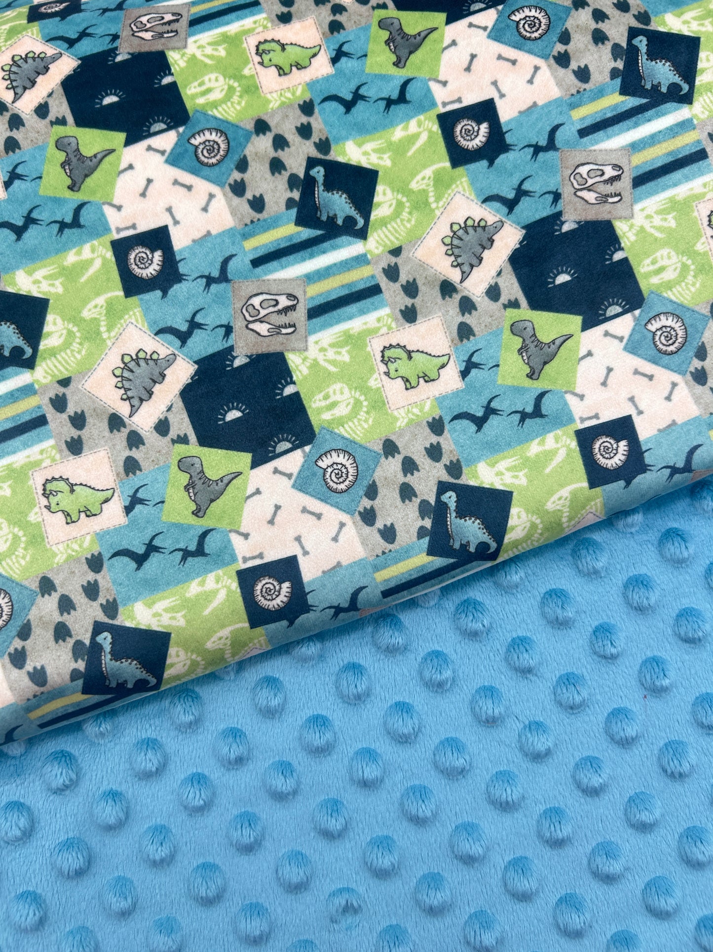 Dinosaur Patchwork (July Pre-Order) - Fabric