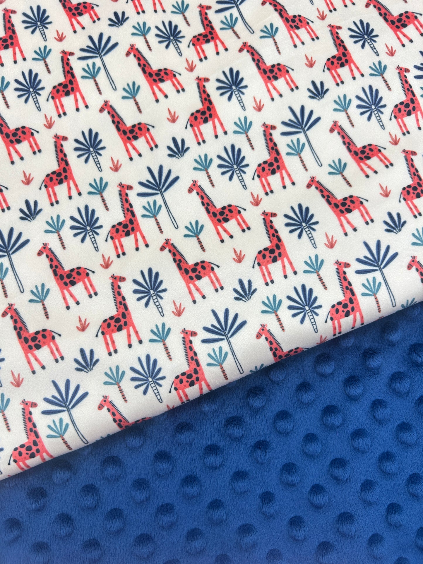 Tropical Giraffes (July Pre-Order) - Fabric