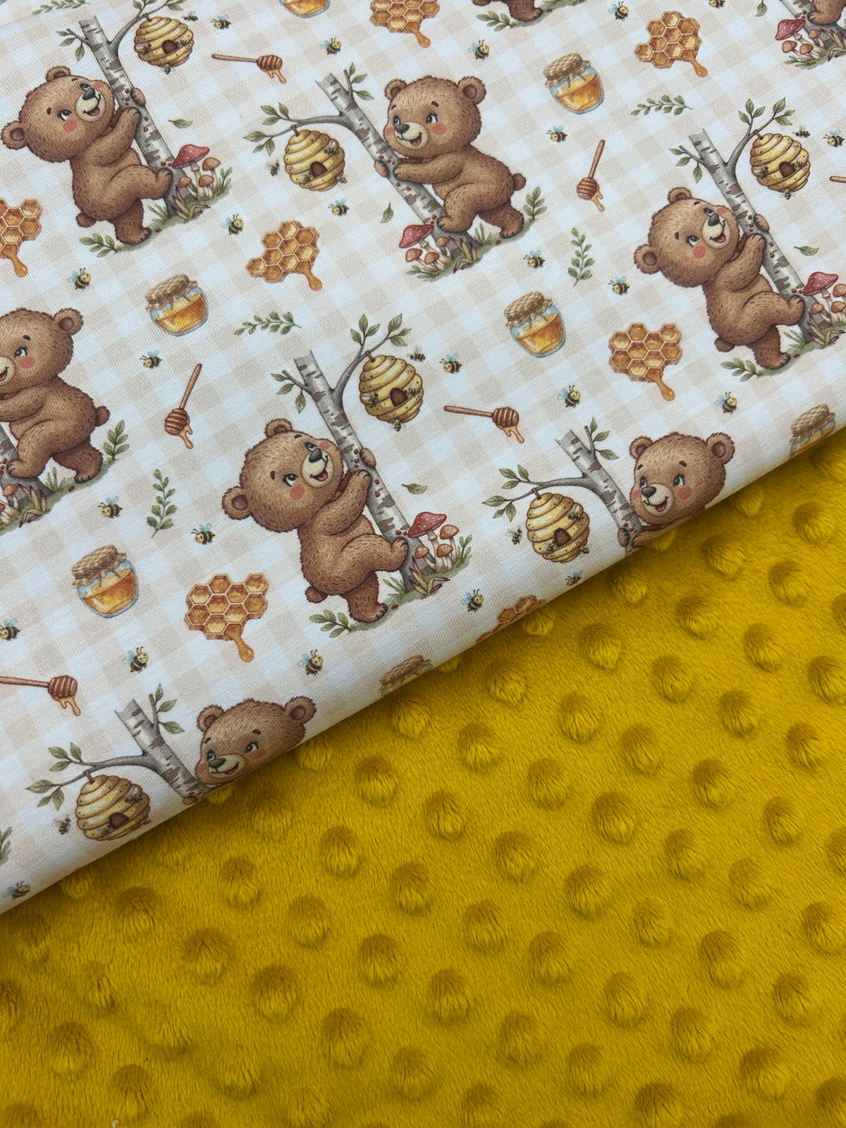 Happy Honey Bear (September Pre-Order) - Fabric