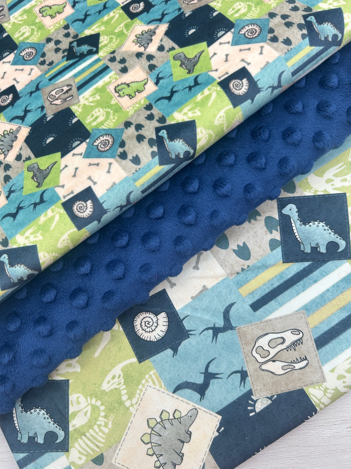 Dinosaur Patchwork (July Pre-Order) - Fabric