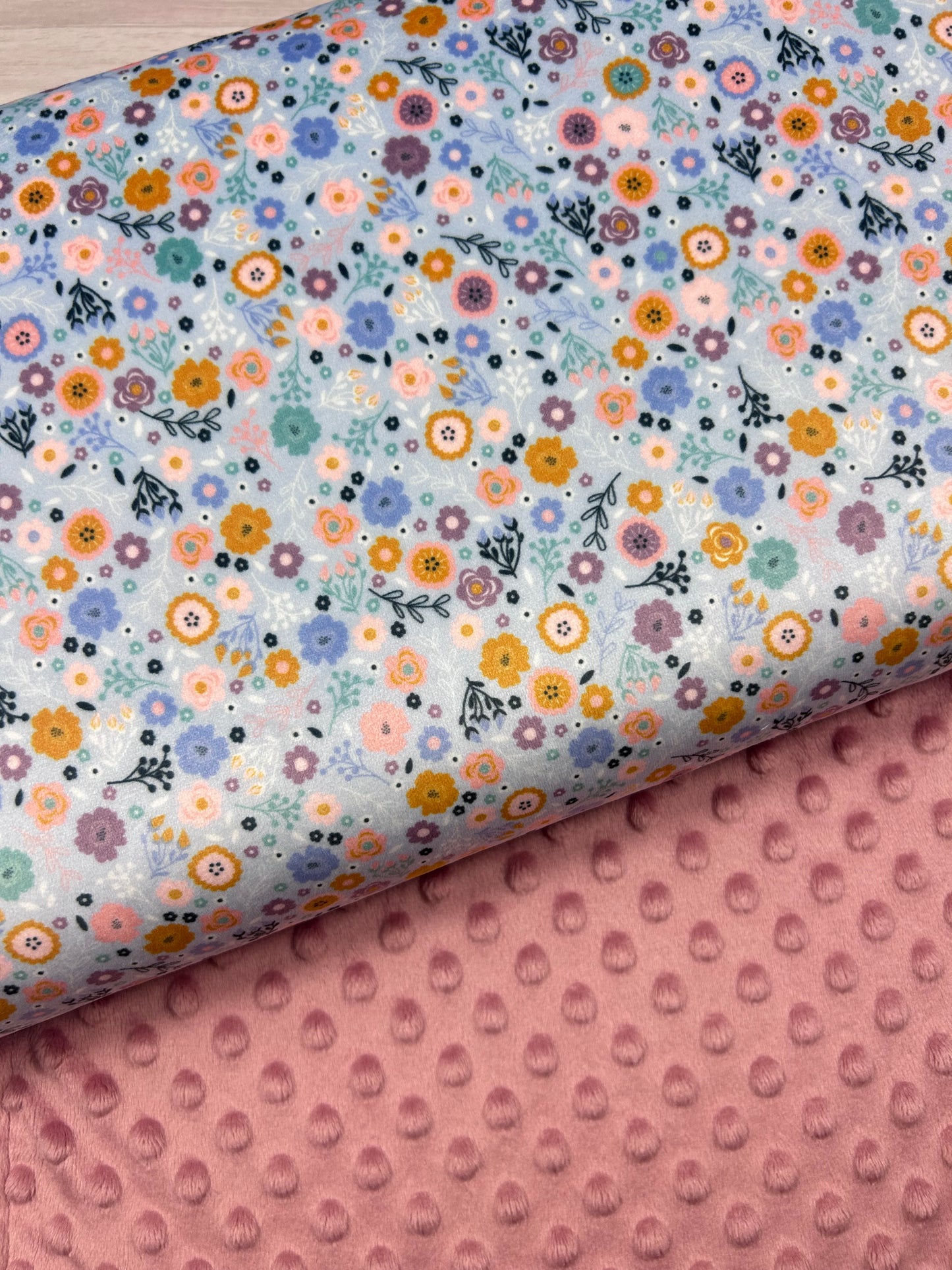 Nanna's Garden - Minky Fabric