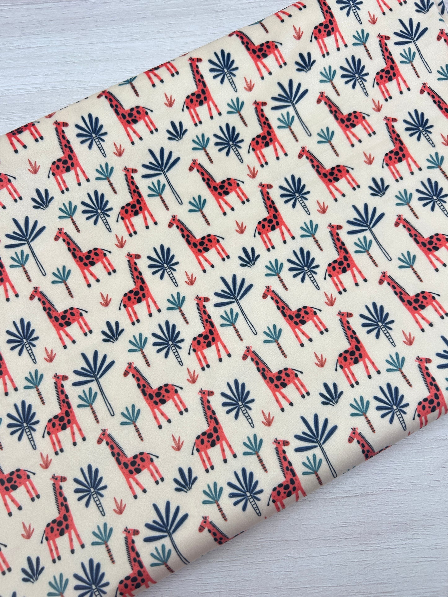 Tropical Giraffes (July Pre-Order) - Fabric