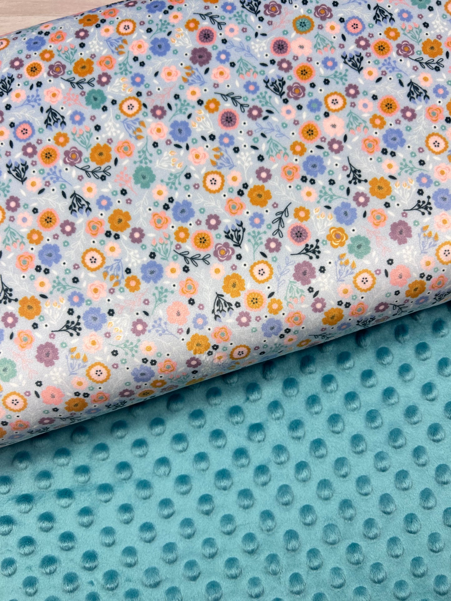 Nanna's Garden - Minky Fabric
