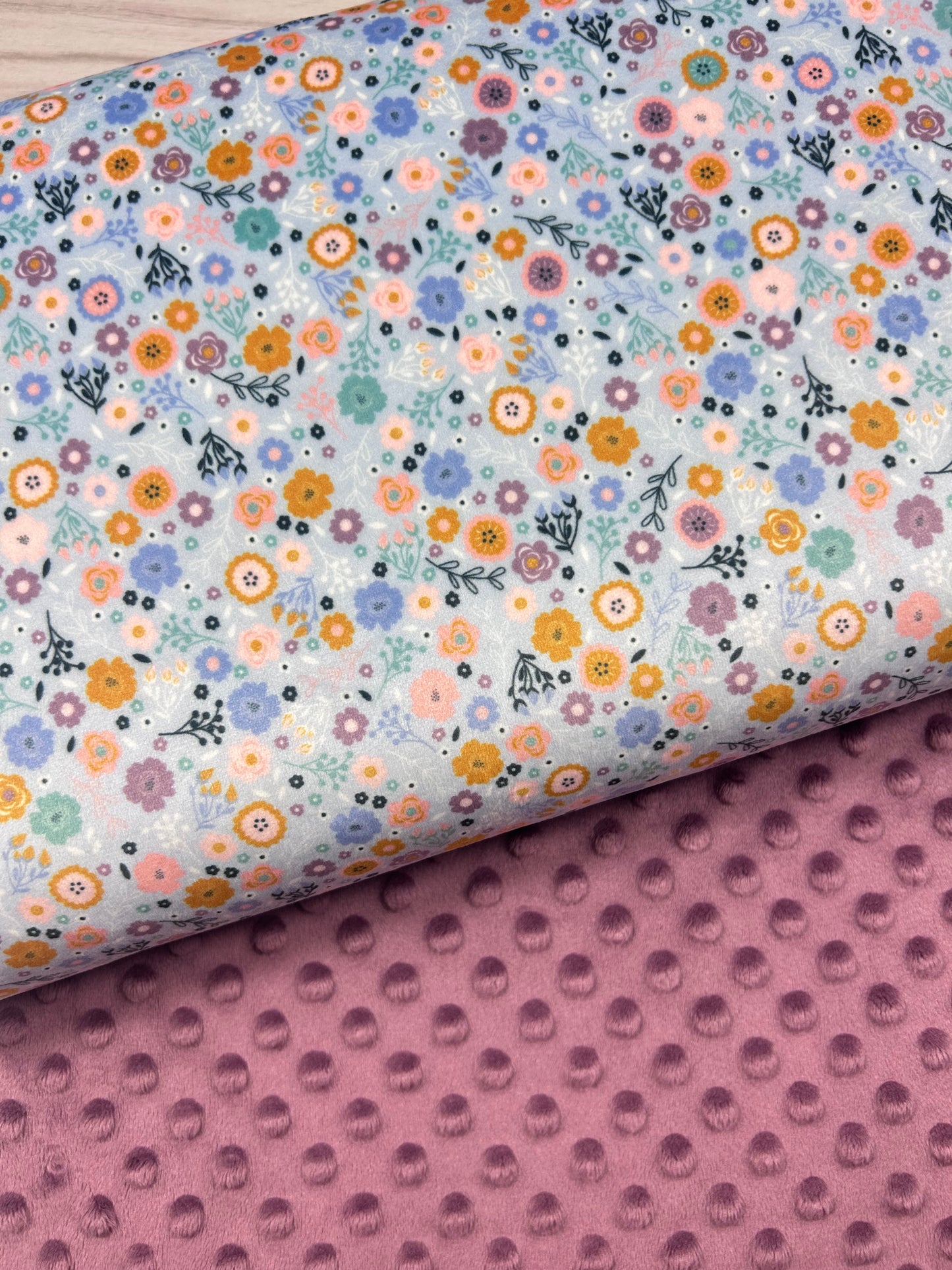 Nanna's Garden - Minky Fabric