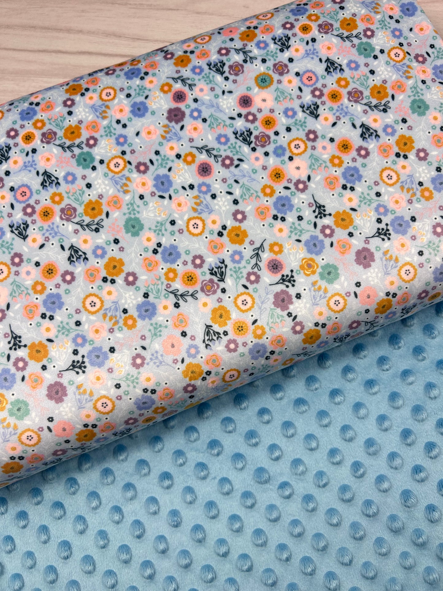 Nanna's Garden - Minky Fabric