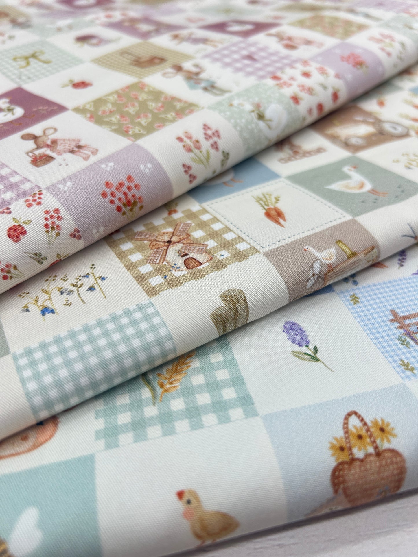 Mini Mouse Patchwork (July Pre-Order) - Fabric