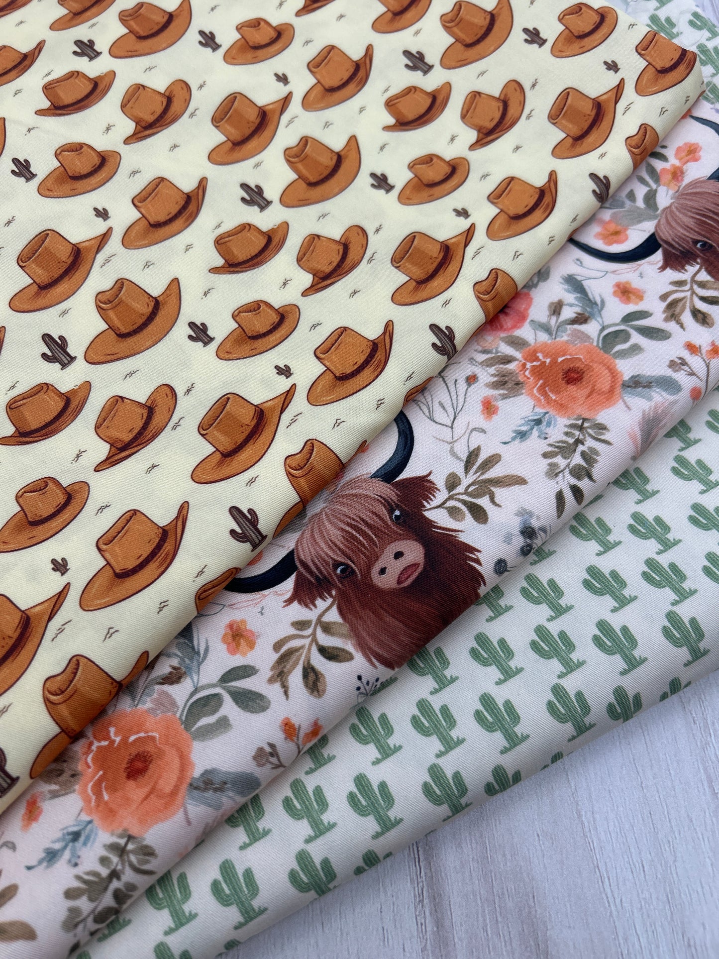 Green Cactus (July Pre-Order) - Fabric