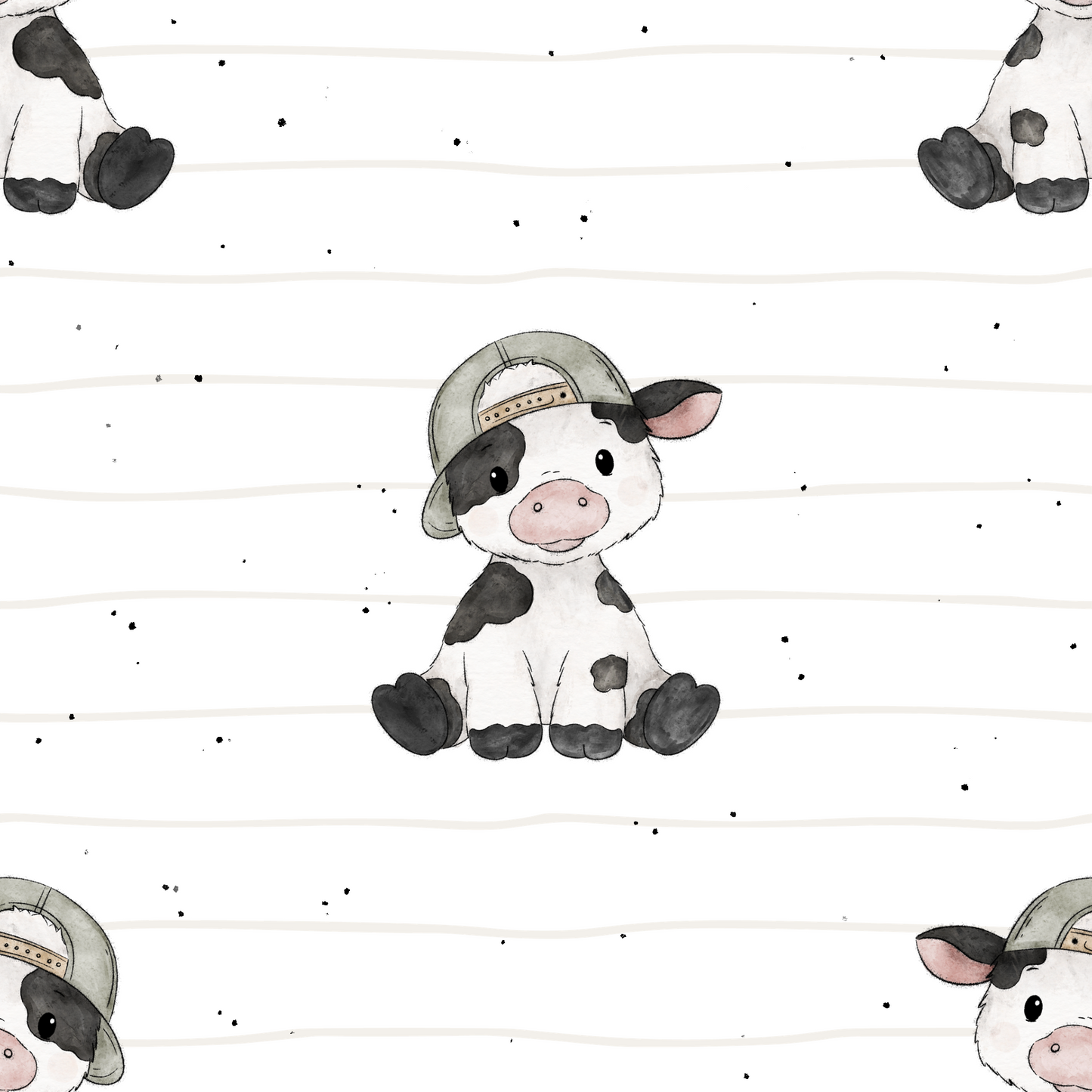 Angus the Cow (June Pre-Order) - Fabric