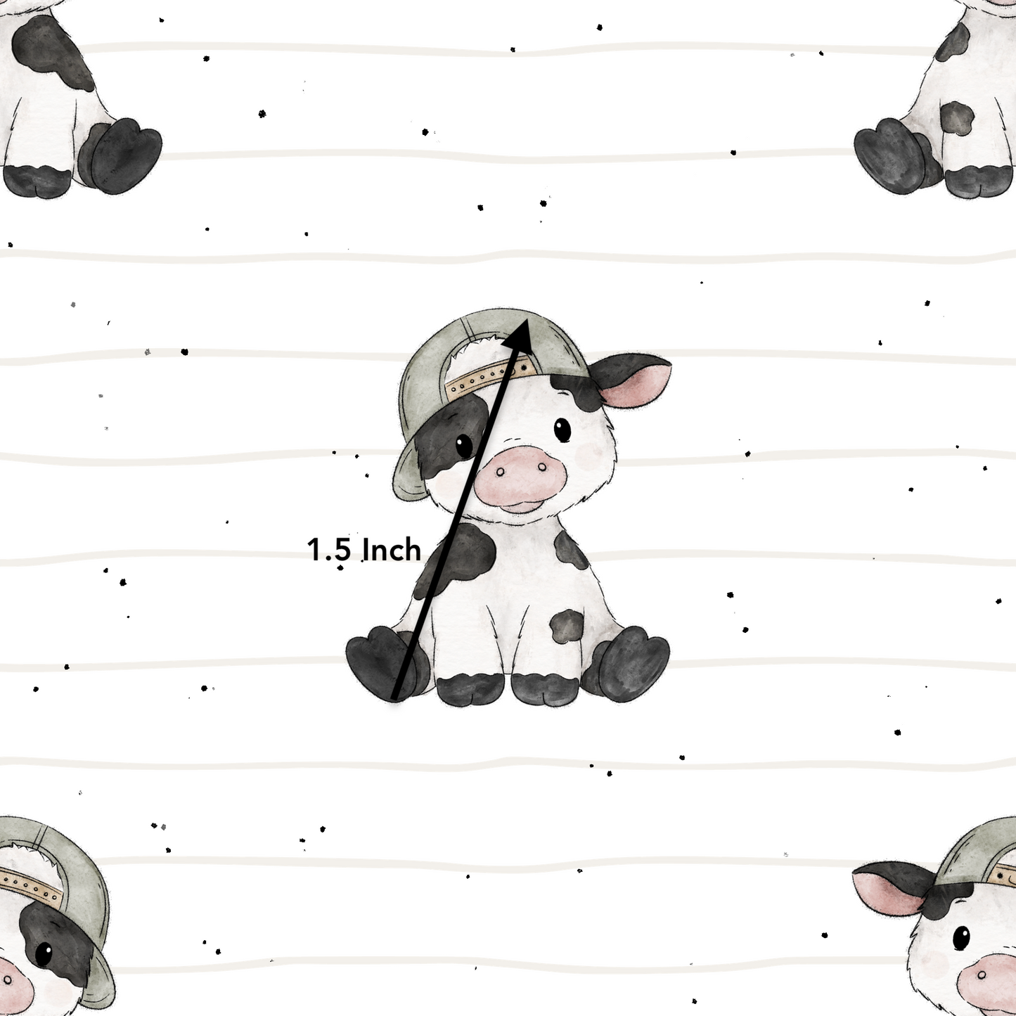 Angus the Cow (June Pre-Order) - Fabric