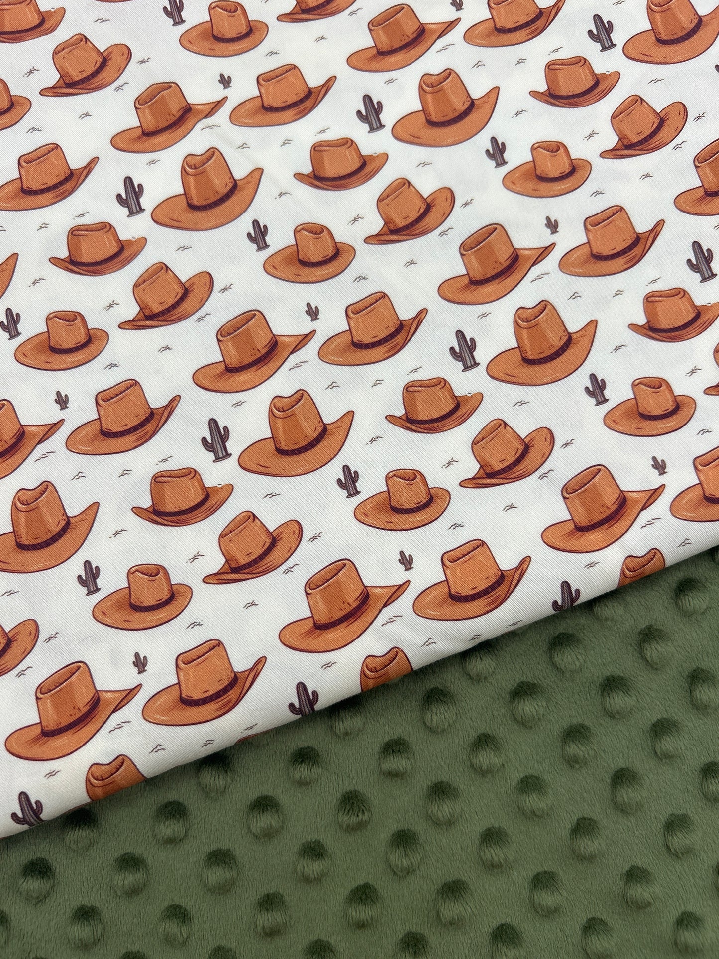 Cowboy Hats and Cactus (July Pre-Order) - Fabric