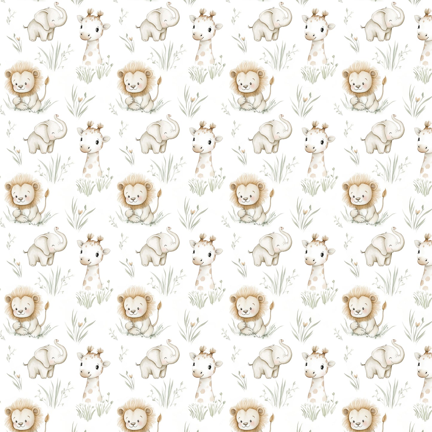 Baby Jungle - Woven Fabric