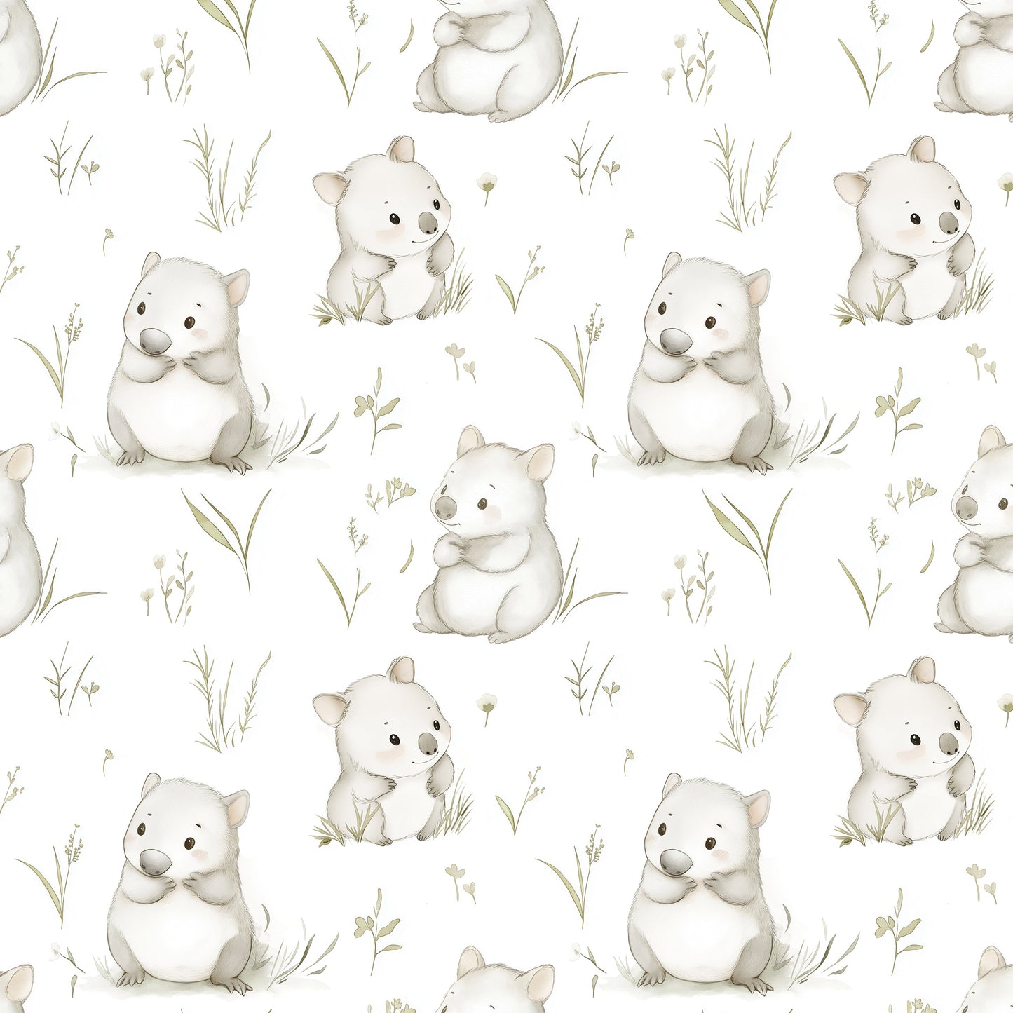 baby wombat pattern