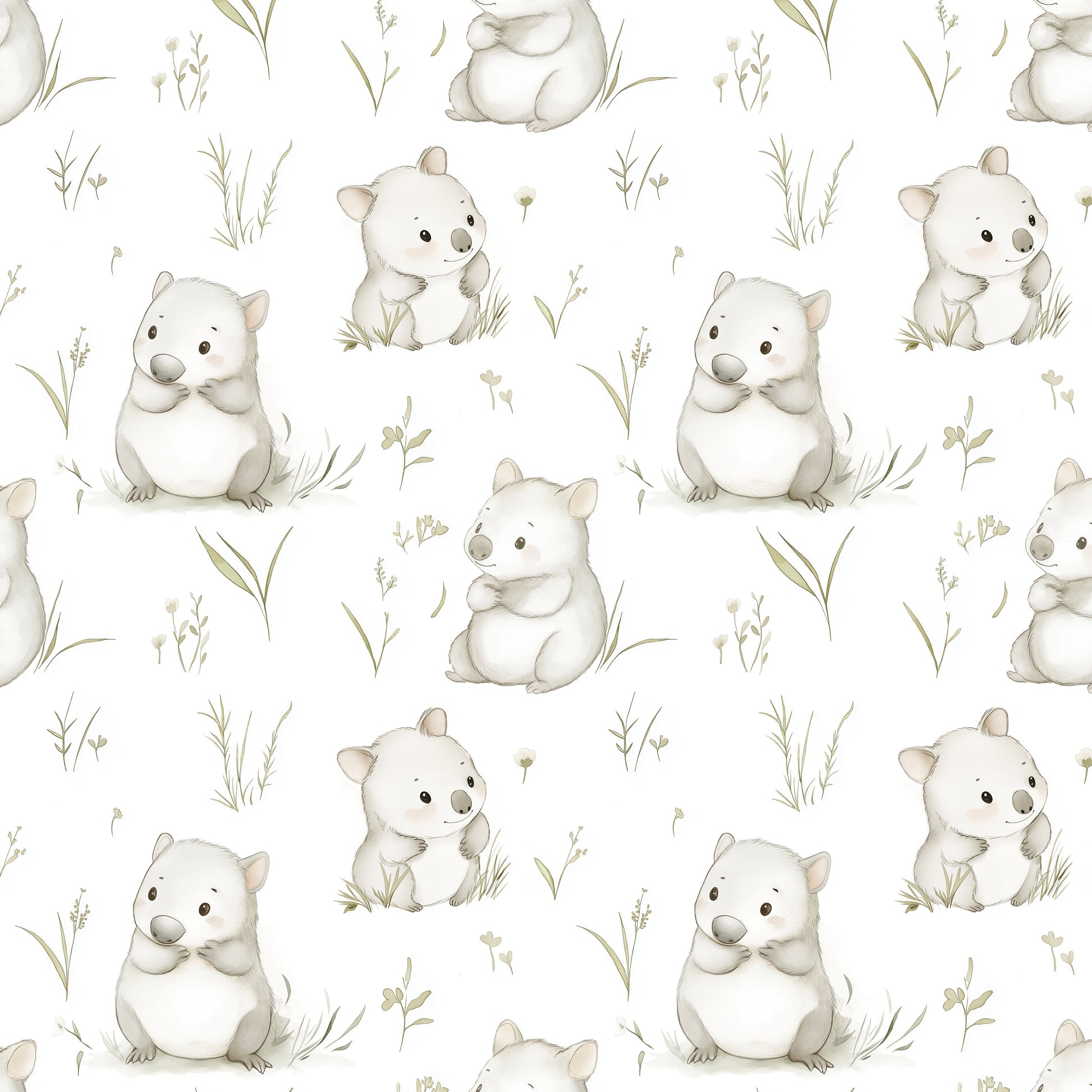 baby wombat pattern