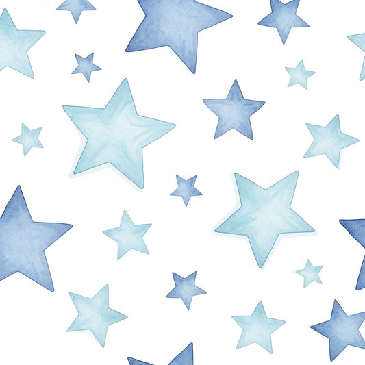 Blue Stars (August Pre-Order) - Fabric