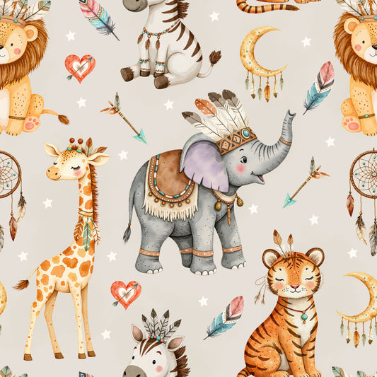 Boho Jungle (July Pre-Order) - Fabric