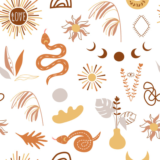 Boho Snake (September Pre-Order) - Fabric