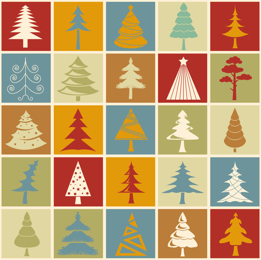 Boxed Christmas Trees (June Pre-Order) - Fabric