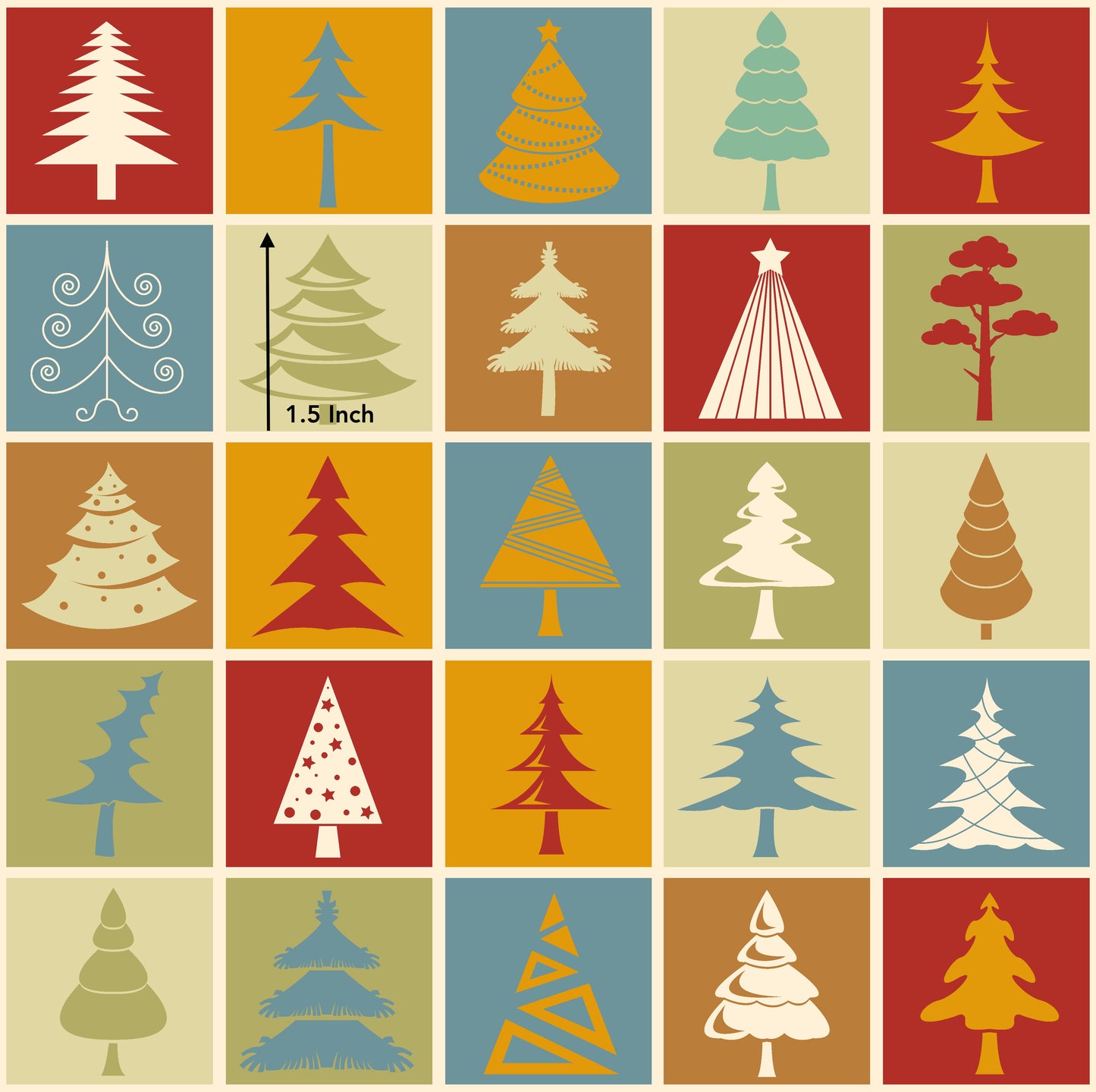 Boxed Christmas Trees (June Pre-Order) - Fabric