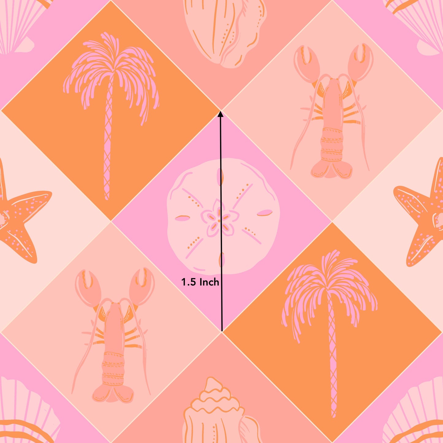 Bright Beach Patchwork (October Pre-Order) - Fabric