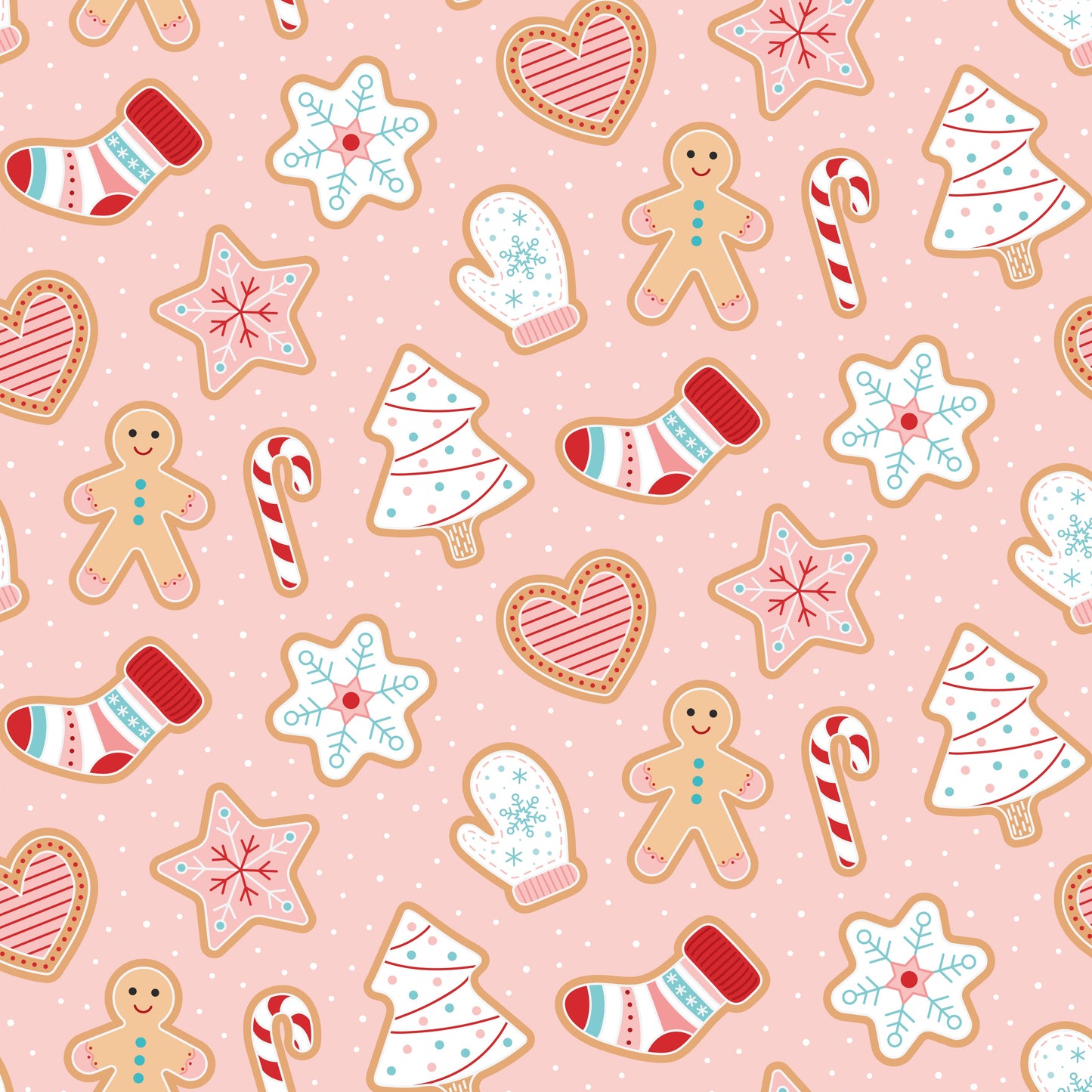 Christmas Cookies (June Pre-Order) - Fabric