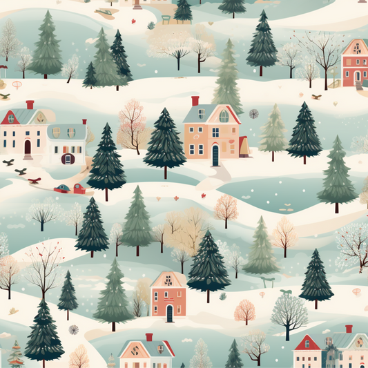 Christmas Village (June Pre-Order) - Fabric