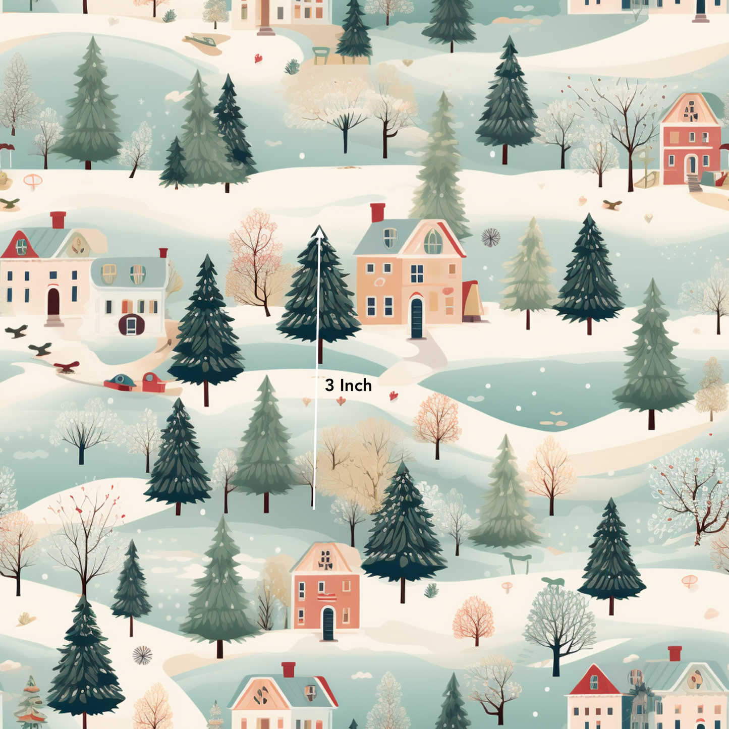 Christmas Village (June Pre-Order) - Fabric