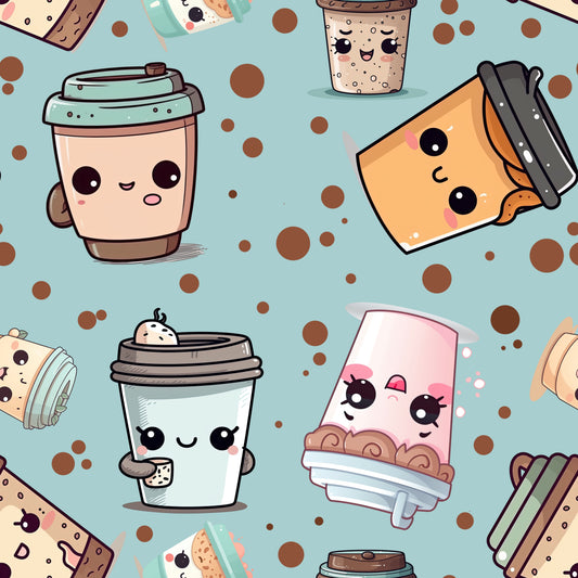 Cute Coffee (September Pre-Order) - Fabric