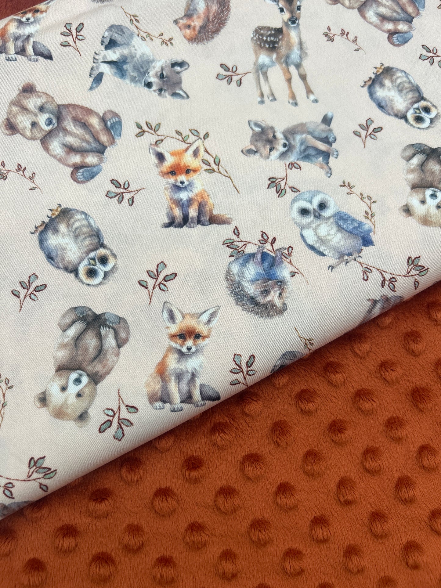 Babies of the Forest - Oatmeal (July Pre-Order) - Fabric