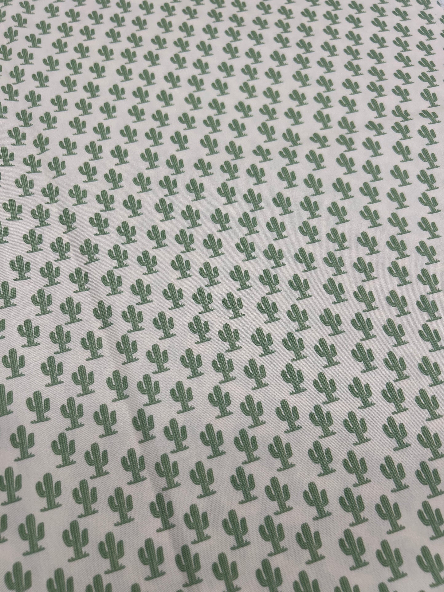 Green Cactus (July Pre-Order) - Fabric