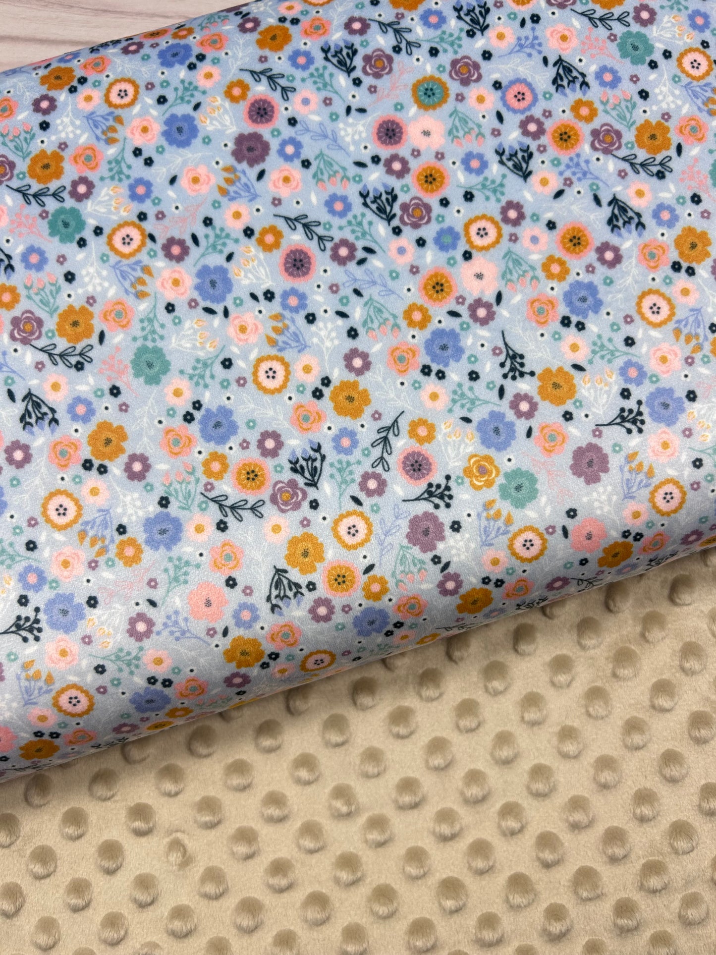 Nanna's Garden - Minky Fabric