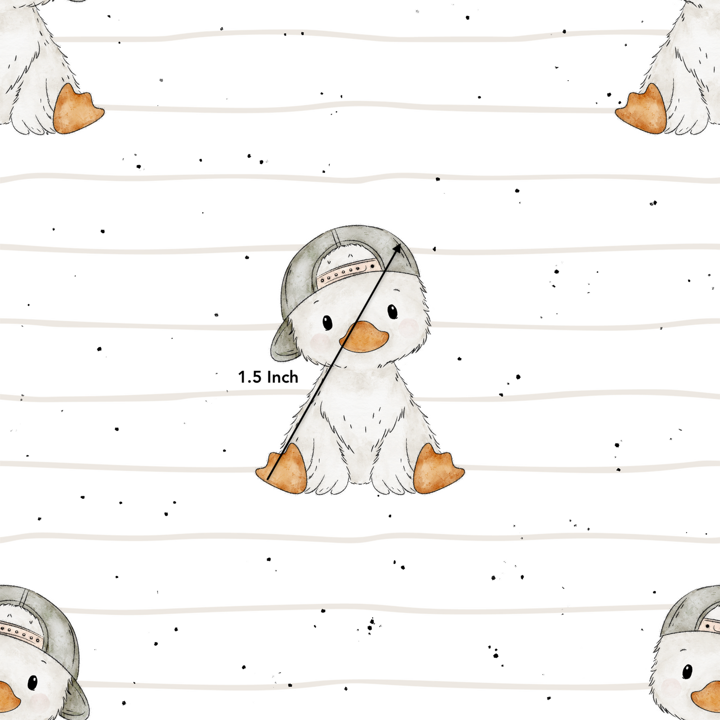 Denis The Duck (May Pre-Order) - Fabric