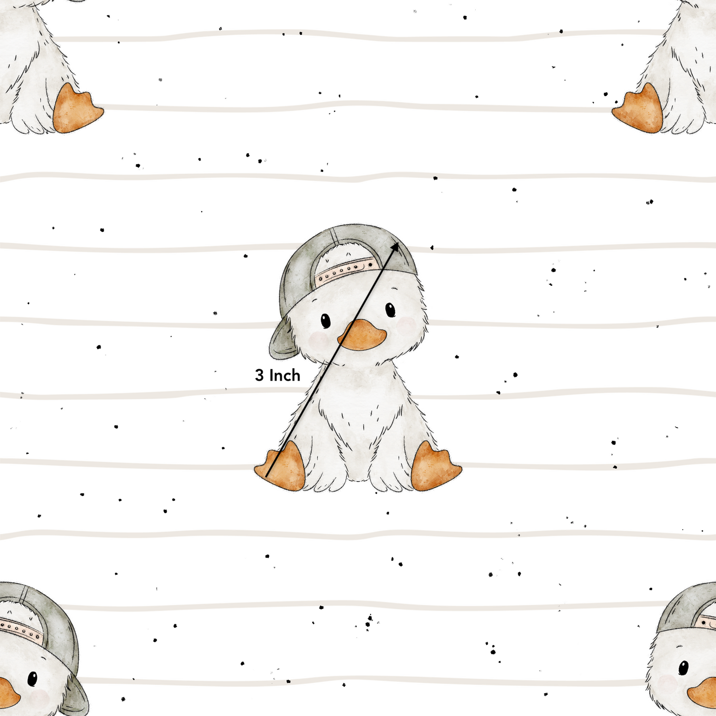 Denis The Duck (May Pre-Order) - Fabric