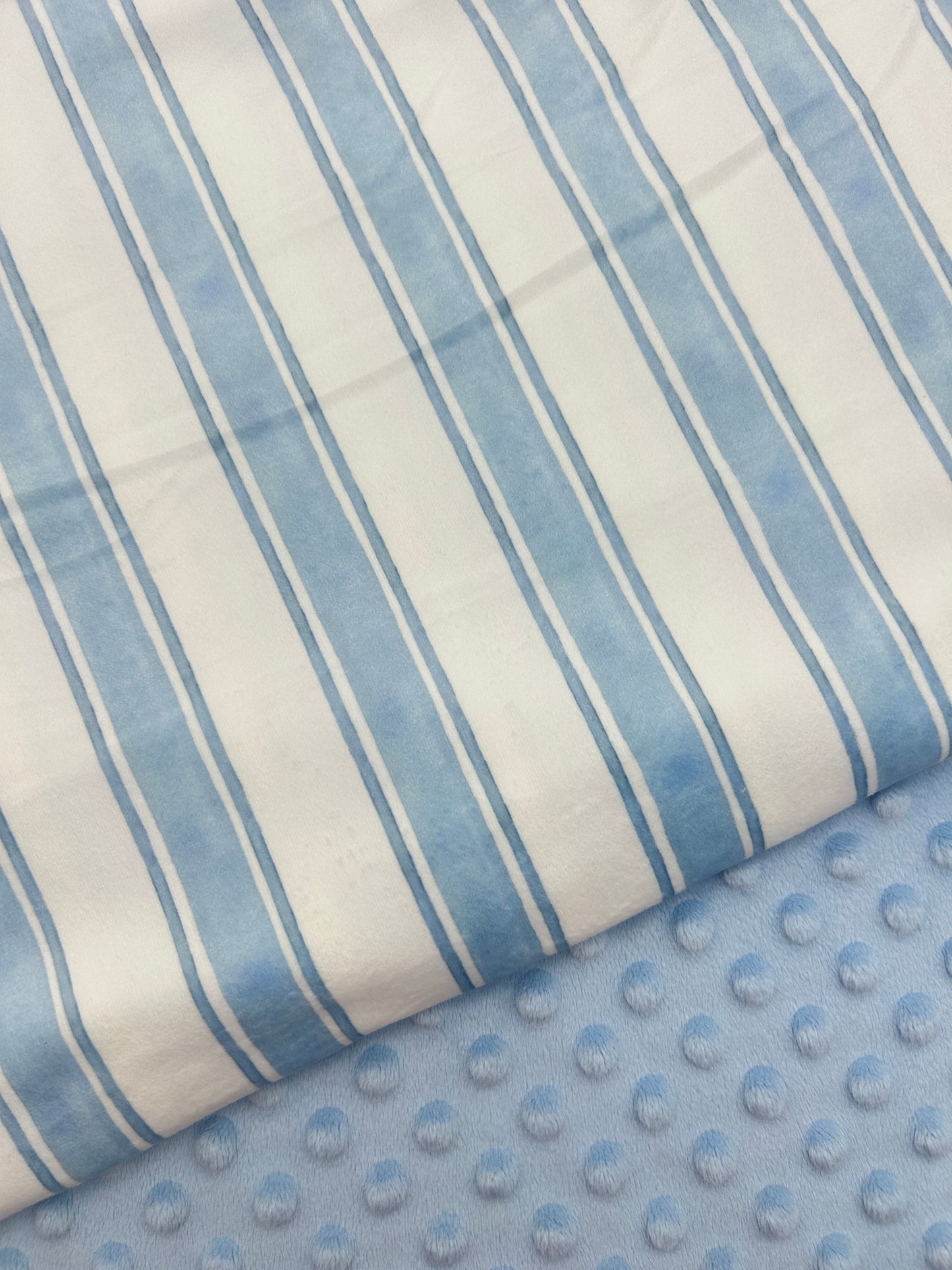 Vintage Blue Stripes (July Pre-Order) - Fabric