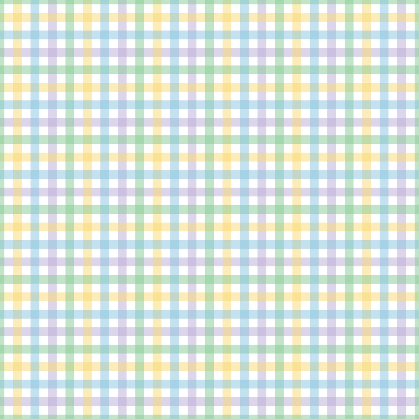 Easter Vibes Gingham (September Pre-Order) - Fabric