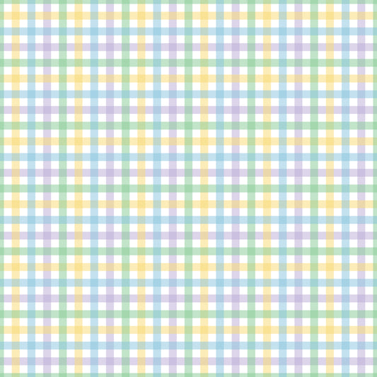 Easter Vibes Gingham (September Pre-Order) - Fabric