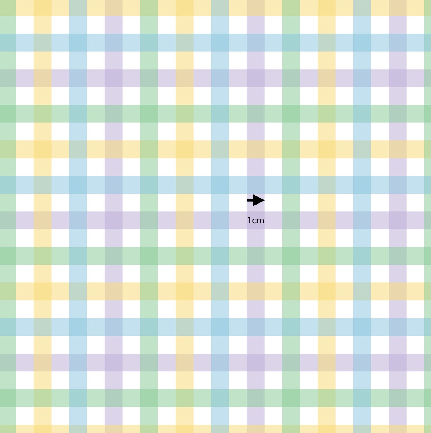 Easter Vibes Gingham (September Pre-Order) - Fabric
